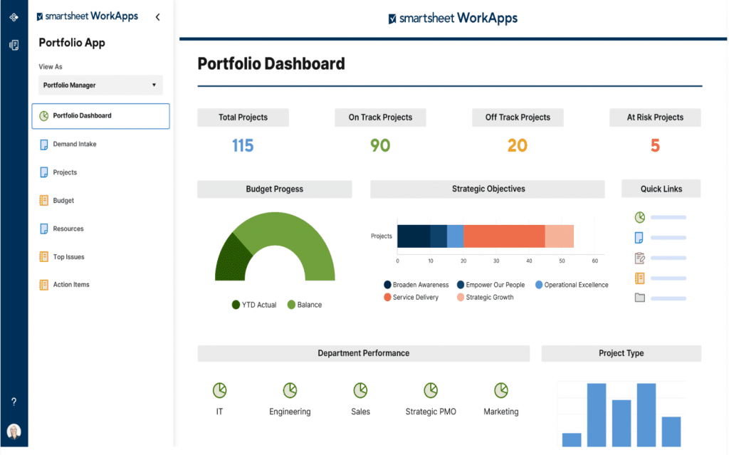 Smartsheet - Best for Real-Time Project Collaboration