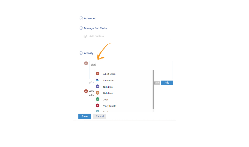 project management collaboration software solution like ProProfs Project